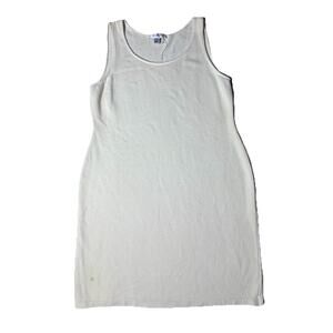 St. John Collection Womens Cream Wool Blend Knit Dress 16